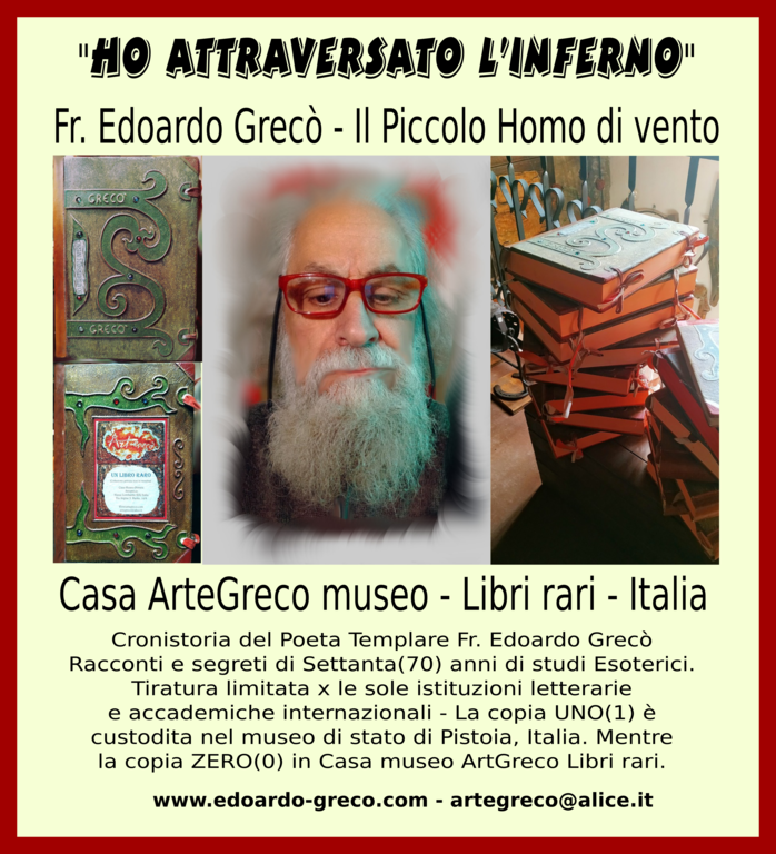 Libri rari di Edoardo Greco - Collana Ho attraversato l'inferno